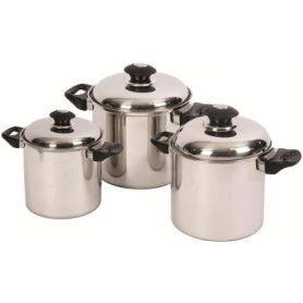 Rostfritt Grytset 3 delar