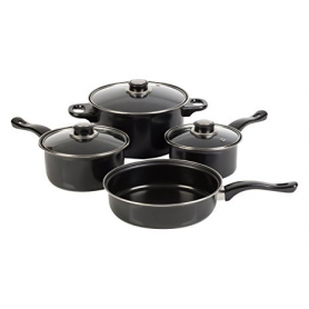 Svart Grytset 7 delar