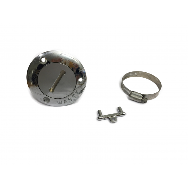 Däckförskruvning till septitank (båt)