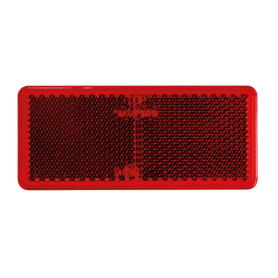 Reflex Rektangulär Röd