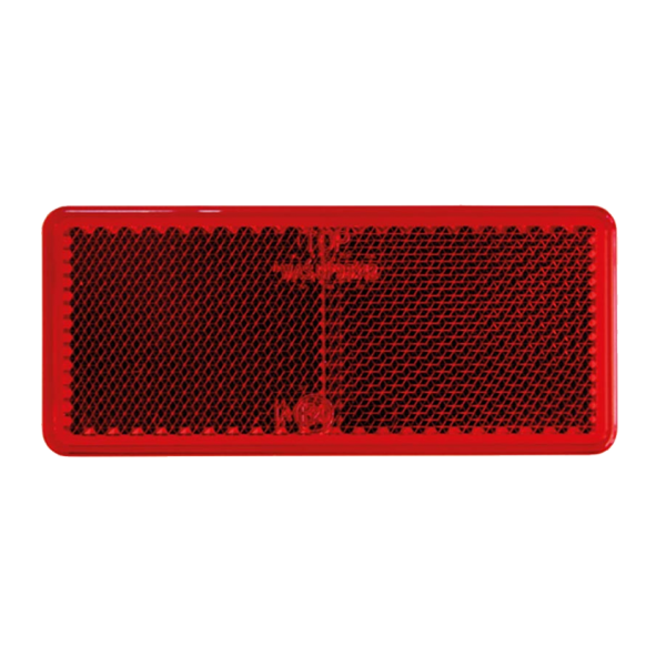 Reflex Rektangulär Röd