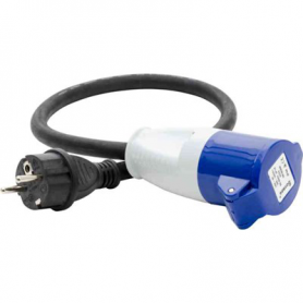 Adapter med kabel 0,5m