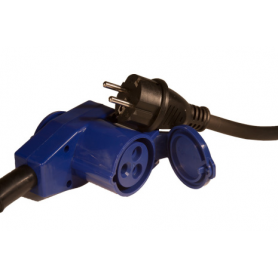 Vinklad adapter med kabel