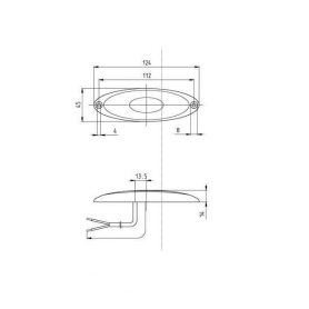 Sidomarkeringsljus LED 12v Jokon Adria