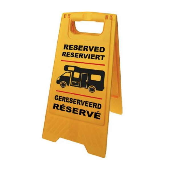 Reserverad skylt