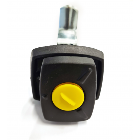 Garagelås Rektangulärt svart  "klick"