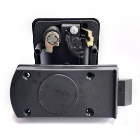 Garagelås infälld (insida + utsida)