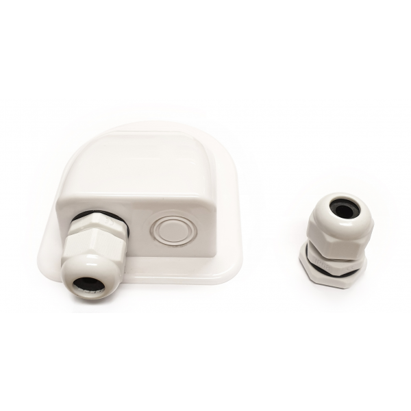 Kabelgenomförning dubbel