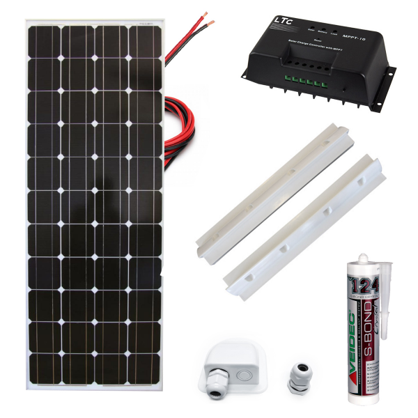Solcellskit 120 w (Komplett)