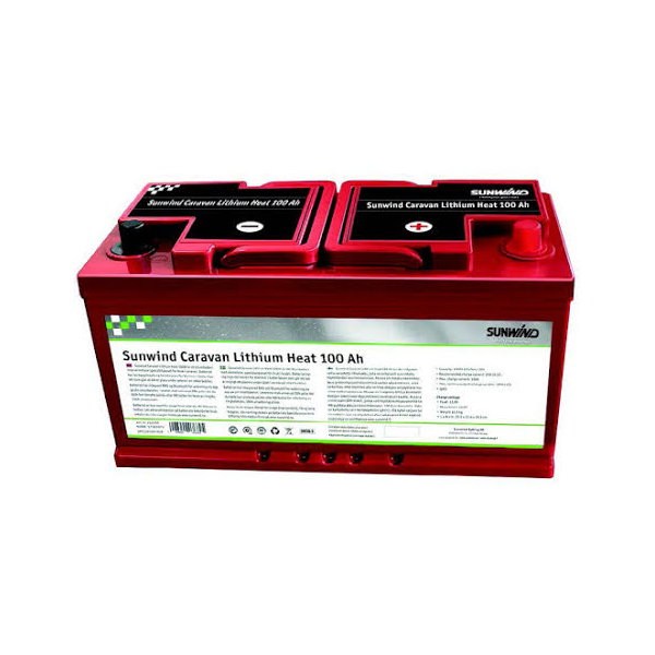 Lithiumbatteri 100Ah High Power HEAT
