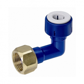 Uniquick vinkelkoppling 12mm med mutter