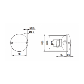 Dimmljus 12V  jokon L 710