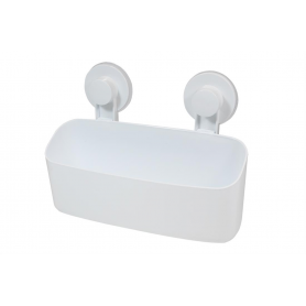 Förvaringskorg för badrum vit