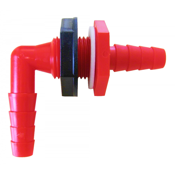 Vinklad tankanslutning