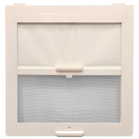 Mygg/mörkläggning taklucka 40x40 creme/vit