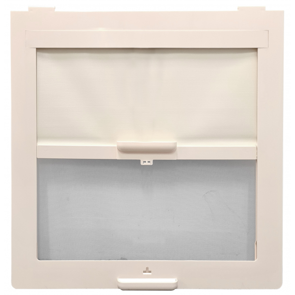 Mygg/mörkläggning taklucka 40x40 creme/vit