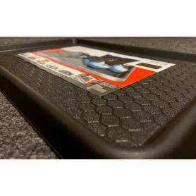 Dörrmatta skålformad svart