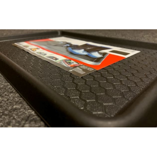 Dörrmatta skålformad svart