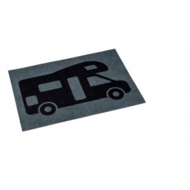 Dörrmatta 60x40 grå husbil