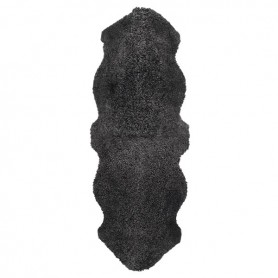 Fårskinn Curley Mörkgrå 