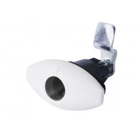 Garagelås Ovalt vitgrå...