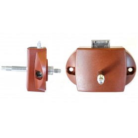 Låskista stor brun -...