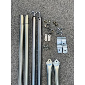 Extra Takstång 2-P 161-255cm 