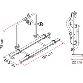 Cykelhållare Fiamma Garage Plus