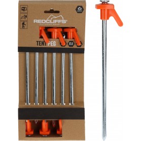 Tältpinne metall 6 pack