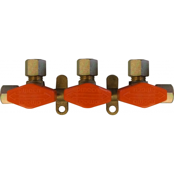 Anslutningsventil 3vägs