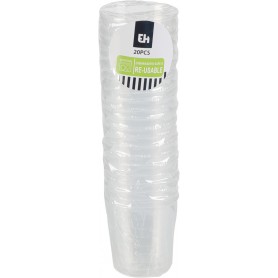 Snapsglas plast 20-Pack 30ml