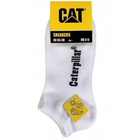 Sneakerssockar CAT 3P Vita