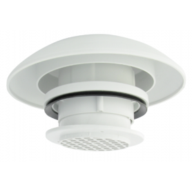 Takfläkt 12V Ljusgrå 