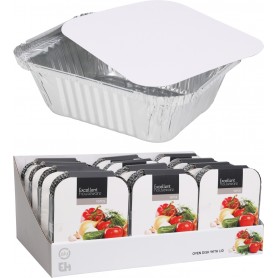 Aluminiumform med lock...