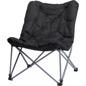 Loungestoll Latte Svart