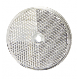 Reflex rund vit