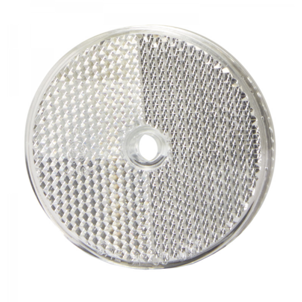 Reflex rund vit